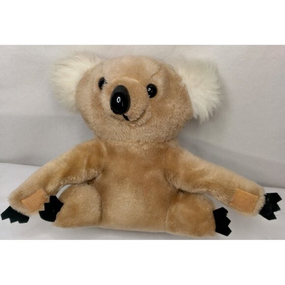 Koala Bear Mom And Baby Stuffed Animal Pair Australia Vintage Plush Toy Korea - Picture 16 of 16